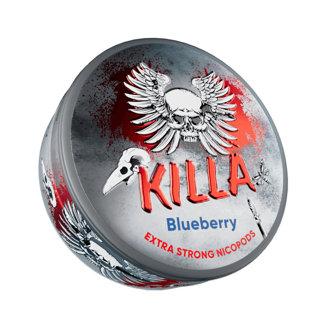 Blueberry Nicotine Pouches by Killa