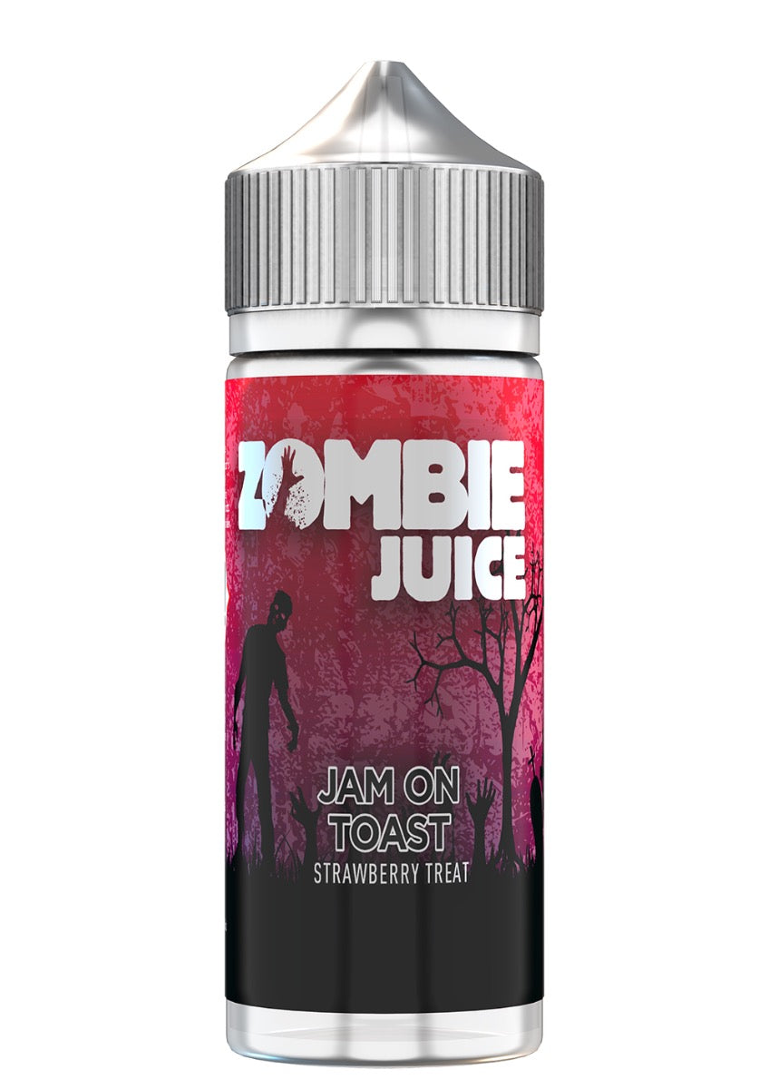 Jam On Toast 100ml Shortfill E-Liquid by Zombie Juice