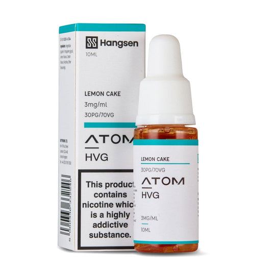 Lemon Cake Nic Salt E-Liquid by Hangsen Atom