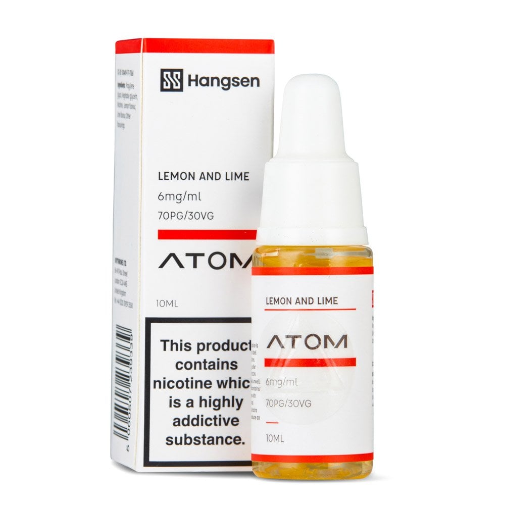 Lemon & Lime Nic Salt E-Liquid by Hangsen Atom