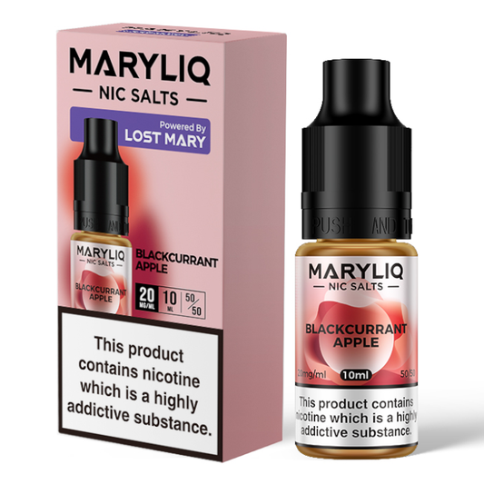 Blackcurrant Apple Nic Salt E-Liquid by Lost Mary Maryliq