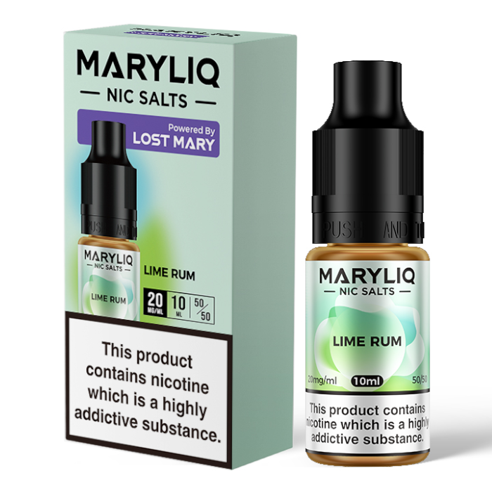 Lime Rum Nic Salt E-Liquid by Lost Mary Maryliq