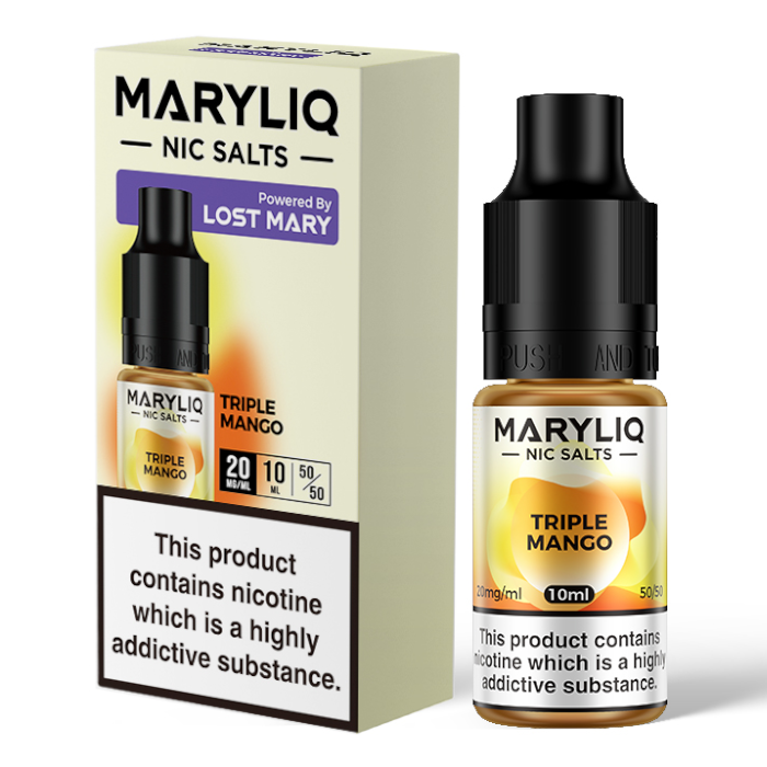 Triple Mango Nic Salt E-Liquid by Lost Mary Maryliq