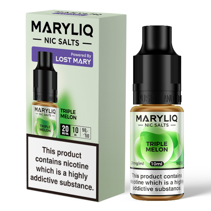 Triple Melon Nic Salt E-Liquid by Lost Mary Maryliq