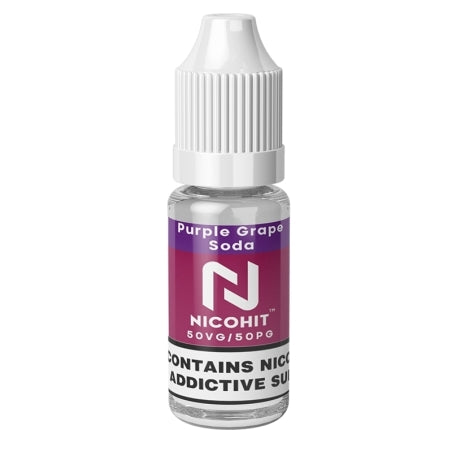 Nicohit Purple Grape Soda 10ml 50/50 E-Liquid