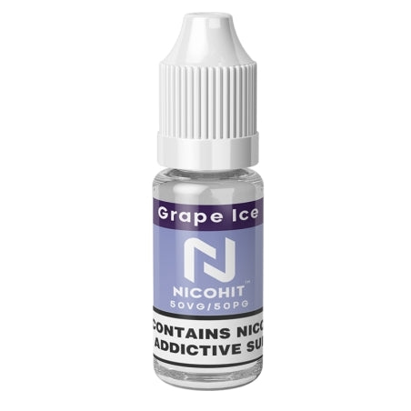 Nicohit Grape Ice 10ml 50/50 E-Liquid