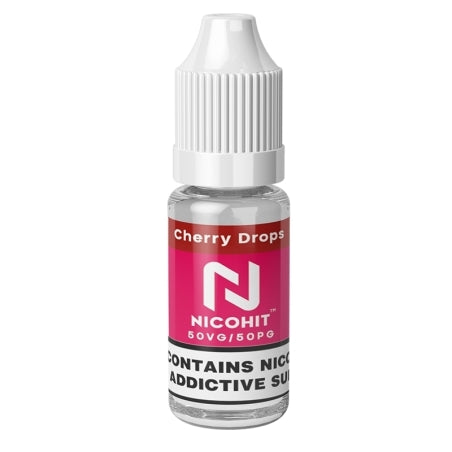 Nicohit Cherry Drops 10ml 50/50 E-Liquid