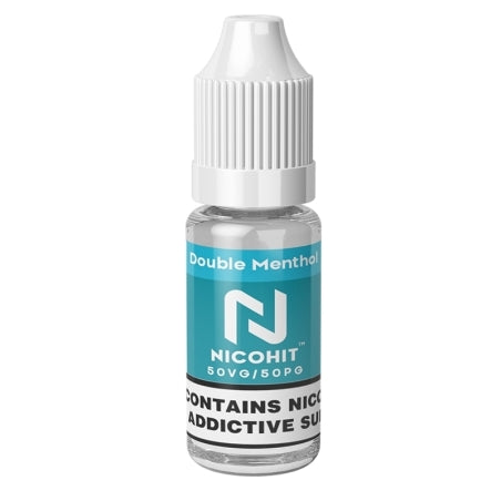 Double Menthol 10ml 50/50 E-Liquid by Nicohit