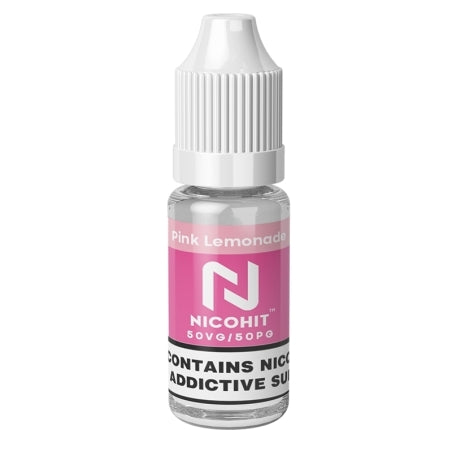 Pink Lemonade 10ml 50/50 E-Liquid by Nicohit