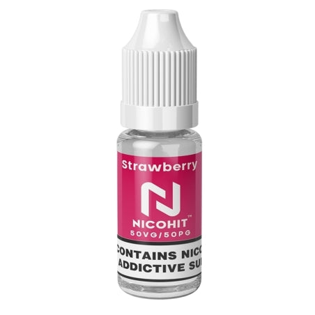 Nicohit Strawberry 10ml 50/50 E-Liquid