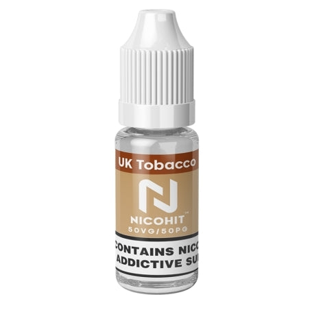 Nicohit UK Tobacco 10ml 50/50 E-Liquid