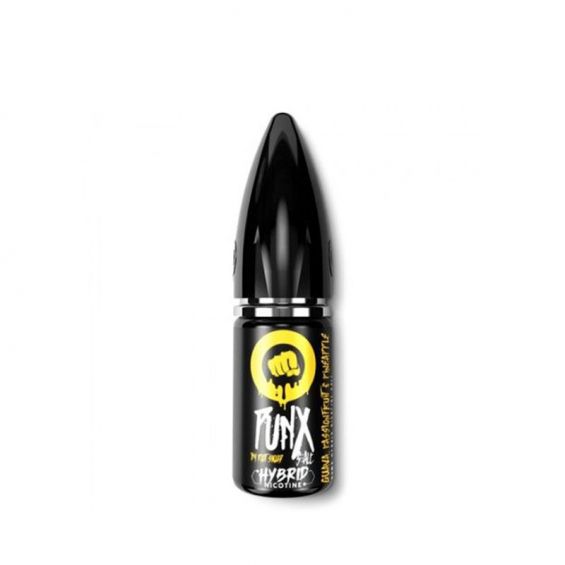 Guava, Passion Fruit & Pineapple Nic Salt E-Liquid by Riot Squad Punx