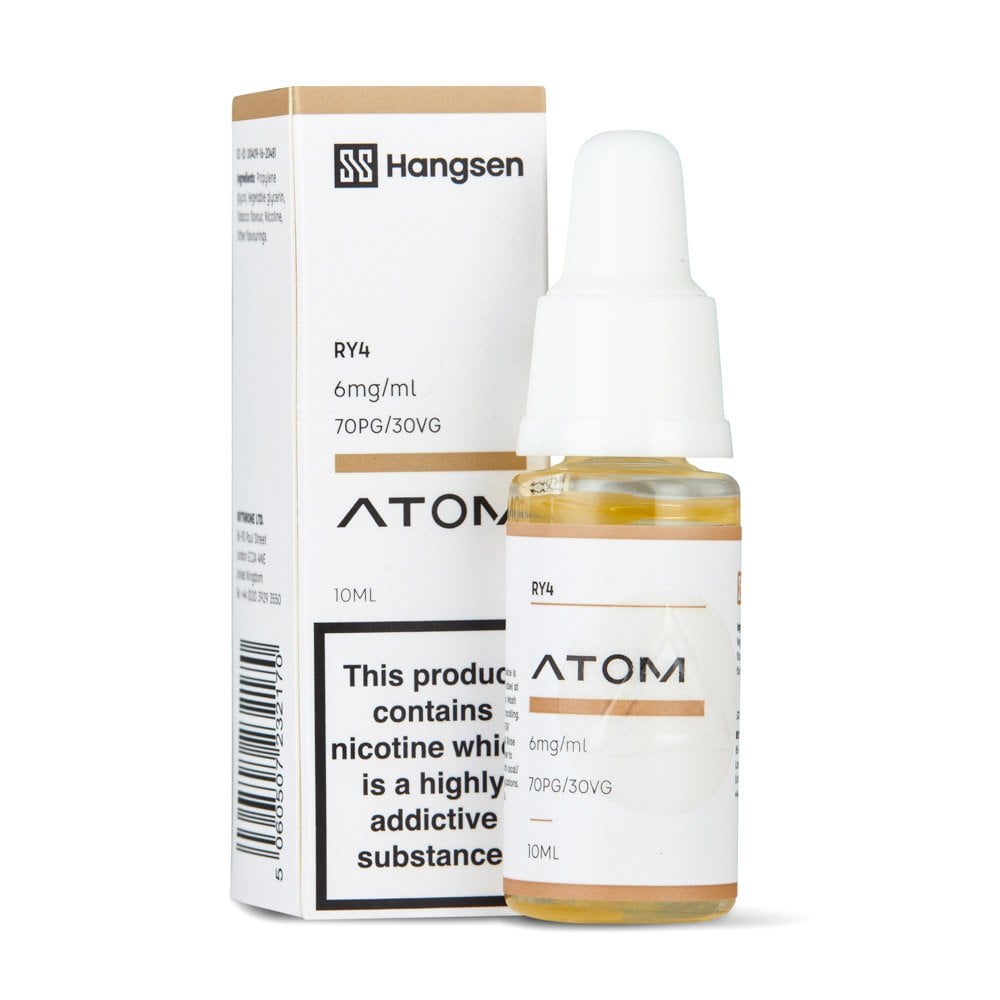 RY4 Tobacco Nic Salt E-Liquid by Hangsen Atom