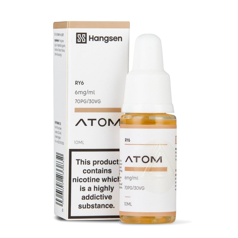 RY6 Tobacco Nic Salt E-Liquid by Hangsen Atom