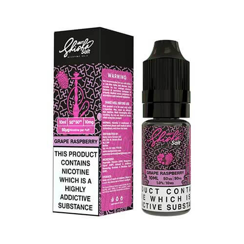 Grape Raspberry Nic Salt E-Liquid by Nasty Shisha Salt