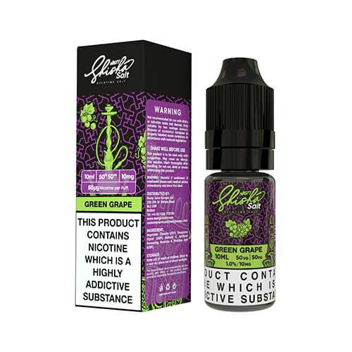 Green Grape Nic Salt E-Liquid by Nasty Shisha Salt