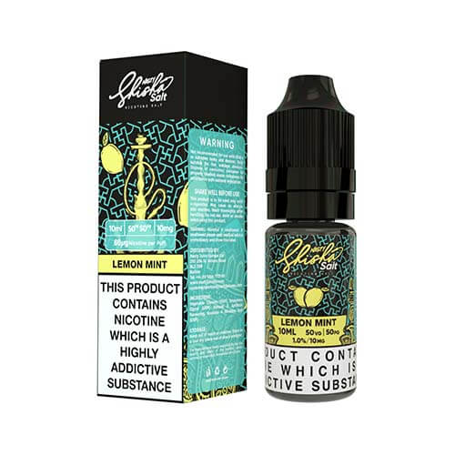 Lemon Mint Nic Salt E-Liquid by Nasty Shisha Salt