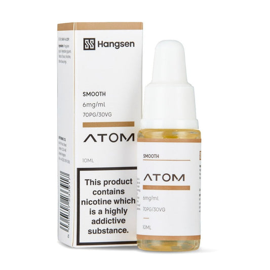 Smooth Tobacco Nic Salt E-Liquid by Hangsen Atom