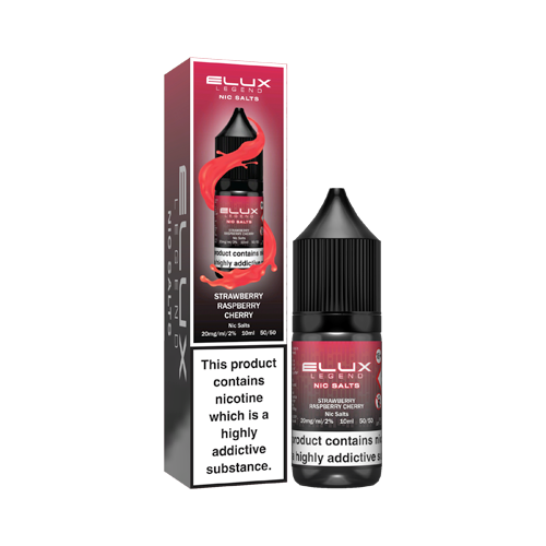 Strawberry Raspberry Cherry Nic Salt E-Liquid by Elux Legend