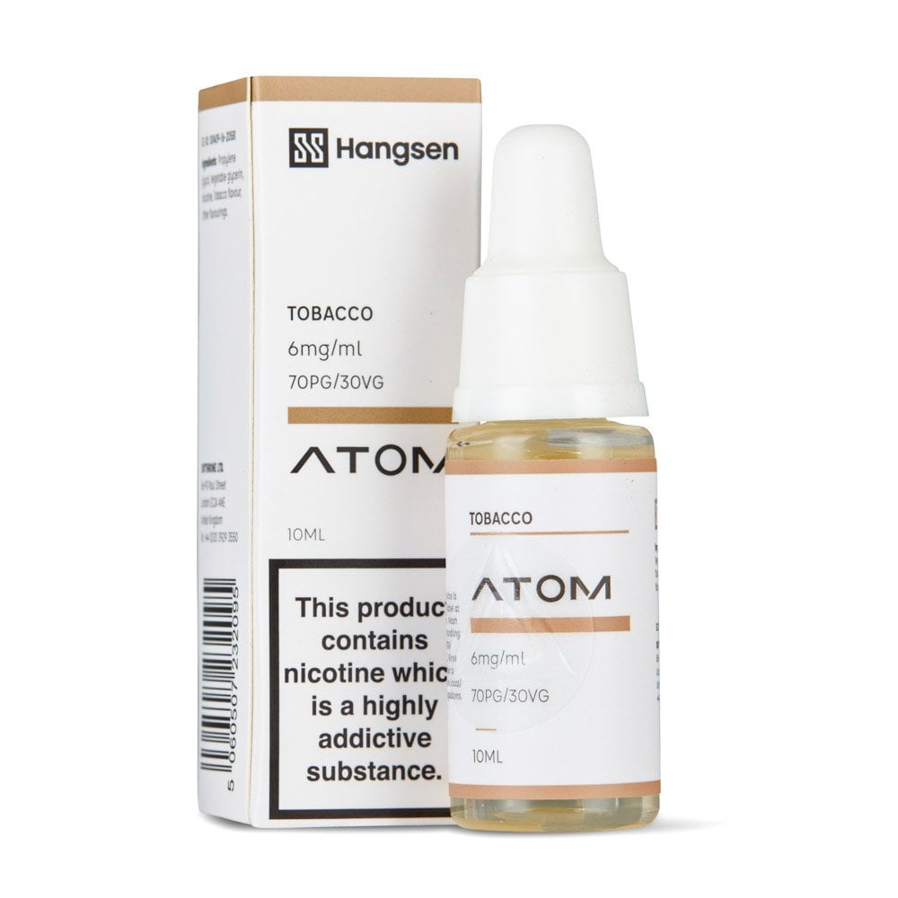 Tobacco Nic Salt E-Liquid by Hangsen Atom