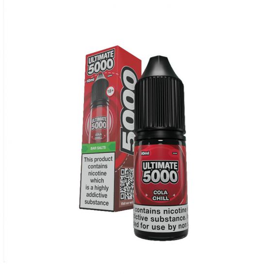 Ultimate Bar 5000 - Cola Chill 10ml Nic Salt E-Liquid