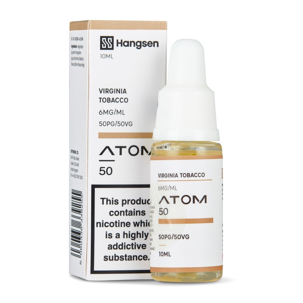 Virginia Tobacco Nic Salt E-Liquid by Hangsen Atom 50/50